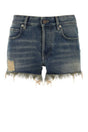 BALENCIAGA Chic Denim Mini Shorts for Women