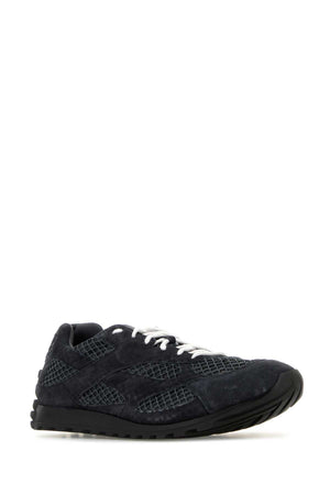 BOTTEGA VENETA Mesh and Suede Orbit Sneakers - Modern Black Design