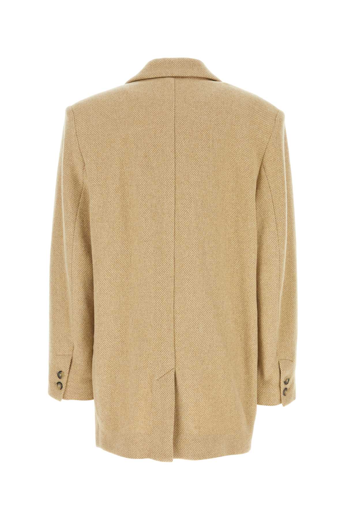 ISABEL MARANT ETOILE Chic Beige Wool Blend Blazer