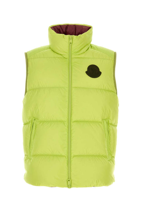 MONCLER Fluo Yellow Nylon Down Jacket - Size Available