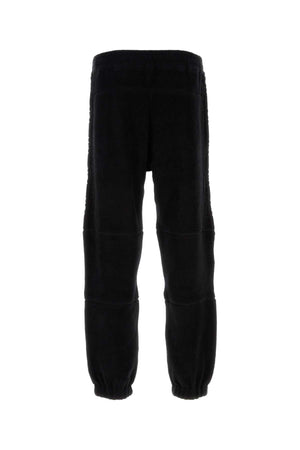 FENDI Men's Black Stretch Terry Joggers - Versatile Comfort