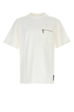 FENDI Essential White Cotton T-Shirt for Men