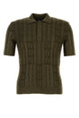 FENDI Stylish Wool Polo Shirt for Men