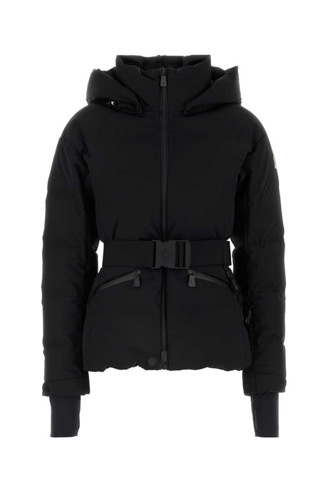 MONCLER GRENOBLE Women's Black Stretch Nylon Down Jacket