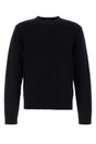 PRADA Midnight Blue Wool Blend Sweater for Men