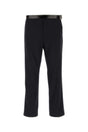 PRADA Midnight Blue Wool Pants for Men - Perfect for 24W Season