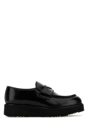 PRADA Classic Leather Loafers for Men