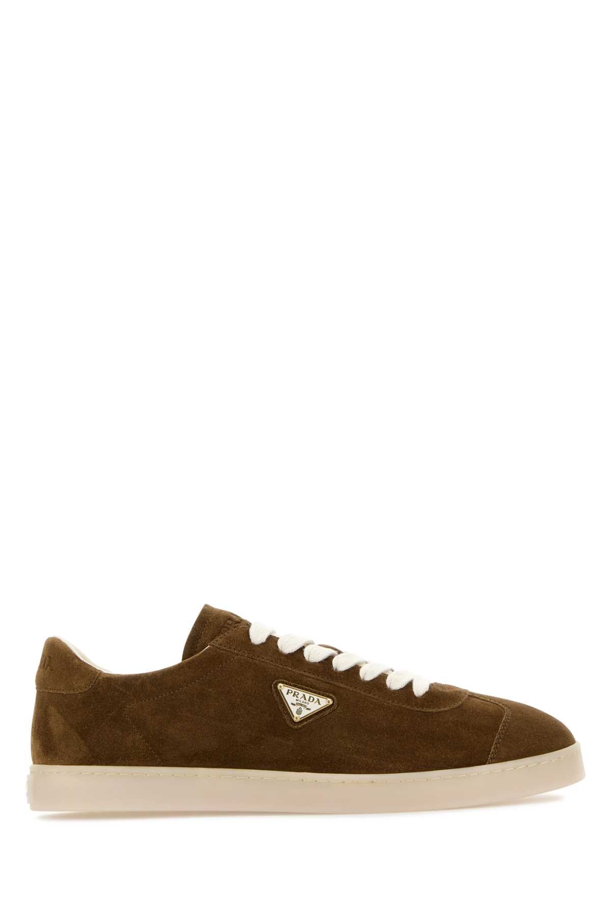 PRADA Suede Casual Sneakers