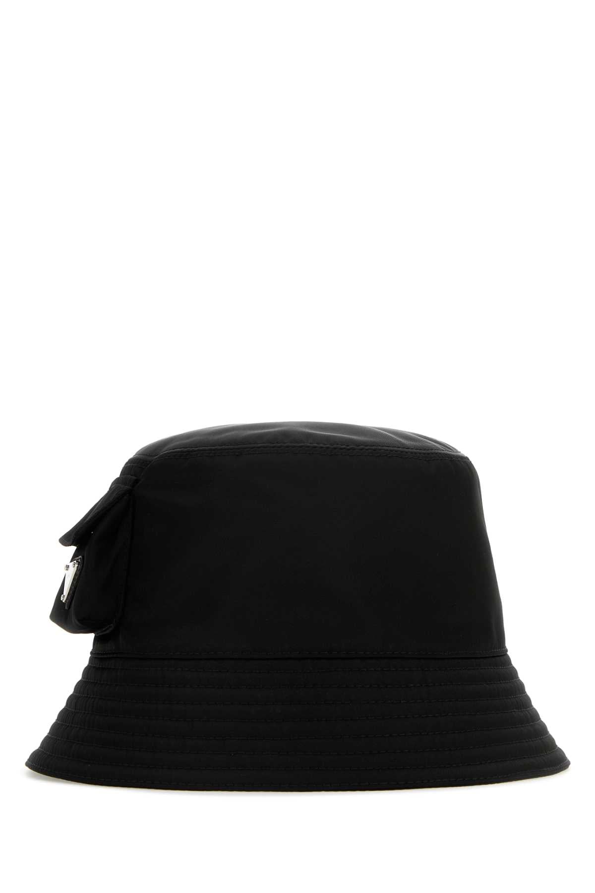 PRADA Recycled Nylon Bucket Hat for Men