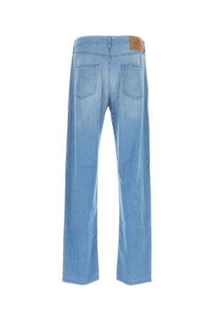 PRADA Light Blue Denim Jeans for Men