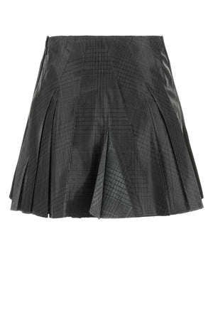 DIESEL Embroidered Stretch Polyester Blend Mini Skirt