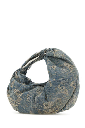 DIESEL Chic Denim Hobo Handbag - 37 cm x 22 cm