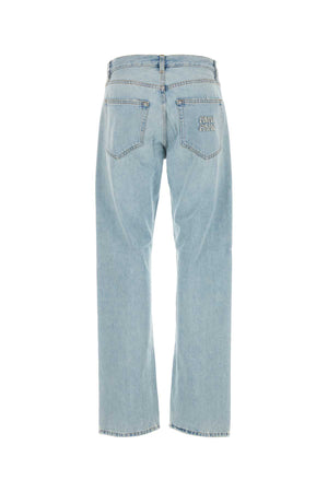 MIU MIU Light Blue Denim Jeans for Women