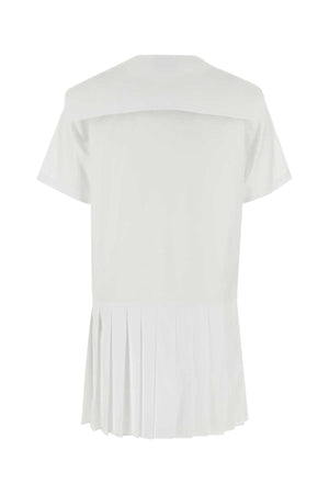 MIU MIU Elegant Mini Poplin Dress for Women