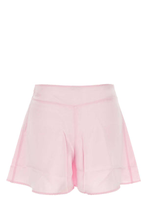 MIU MIU Elegant Satin Mini Shorts for Women