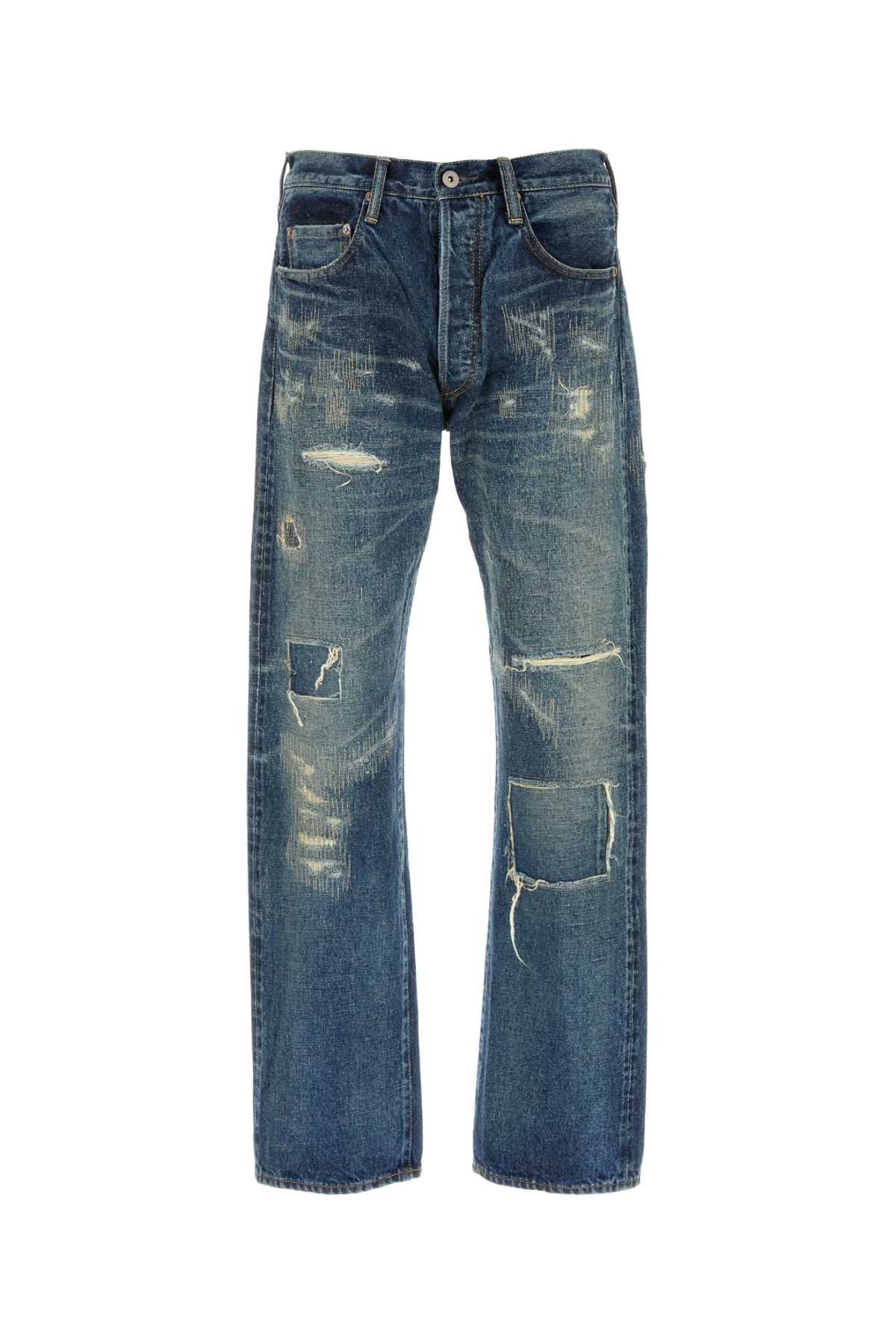 JUNYA WATANABE Indigo Classic Denim Jeans for Men