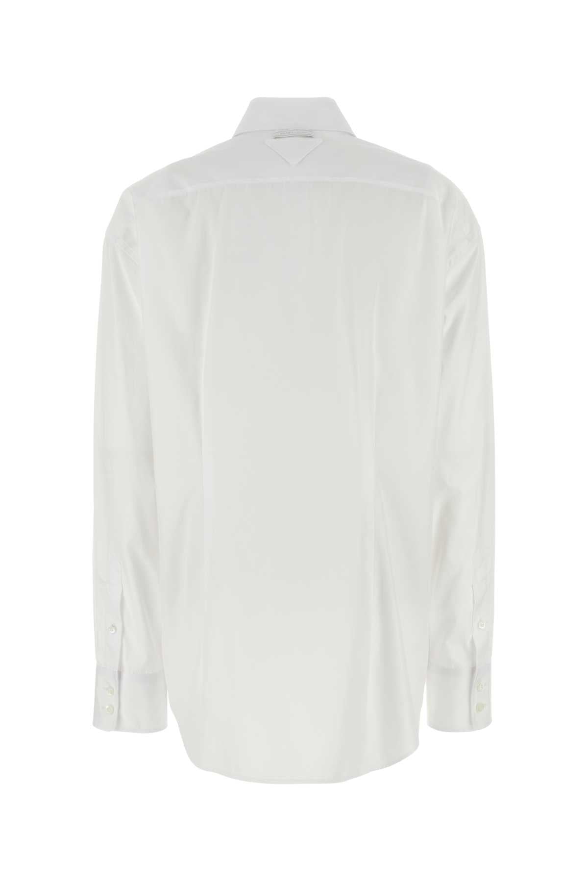 PRADA Elegant Poplin Shirt for Women