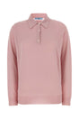 PRADA Cashmere Polo Shirt in Vibrant Pink for Women