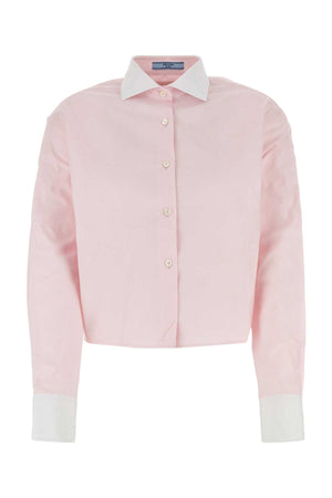 PRADA Pastel Pink Button-Up Shirt