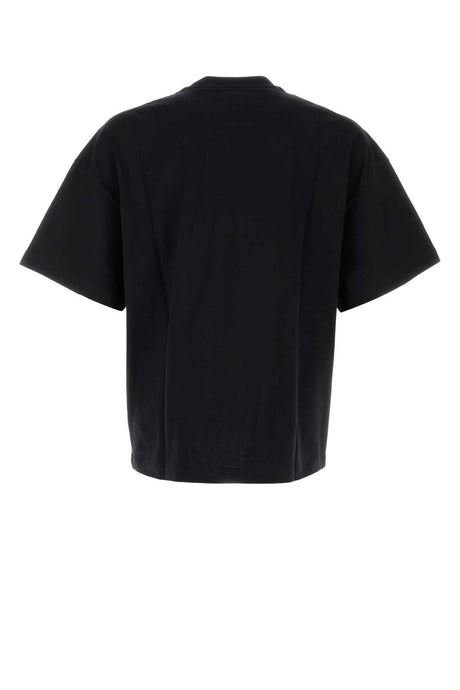 JIL SANDER Essential Black Cotton T-Shirt for Men