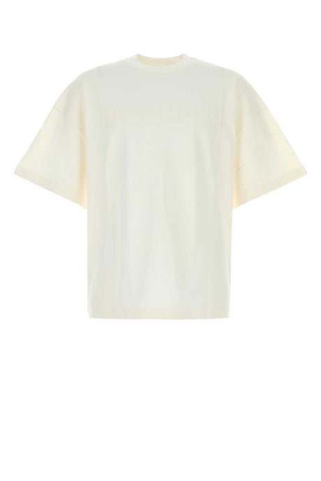 JIL SANDER Essential White Cotton T-Shirt for Men