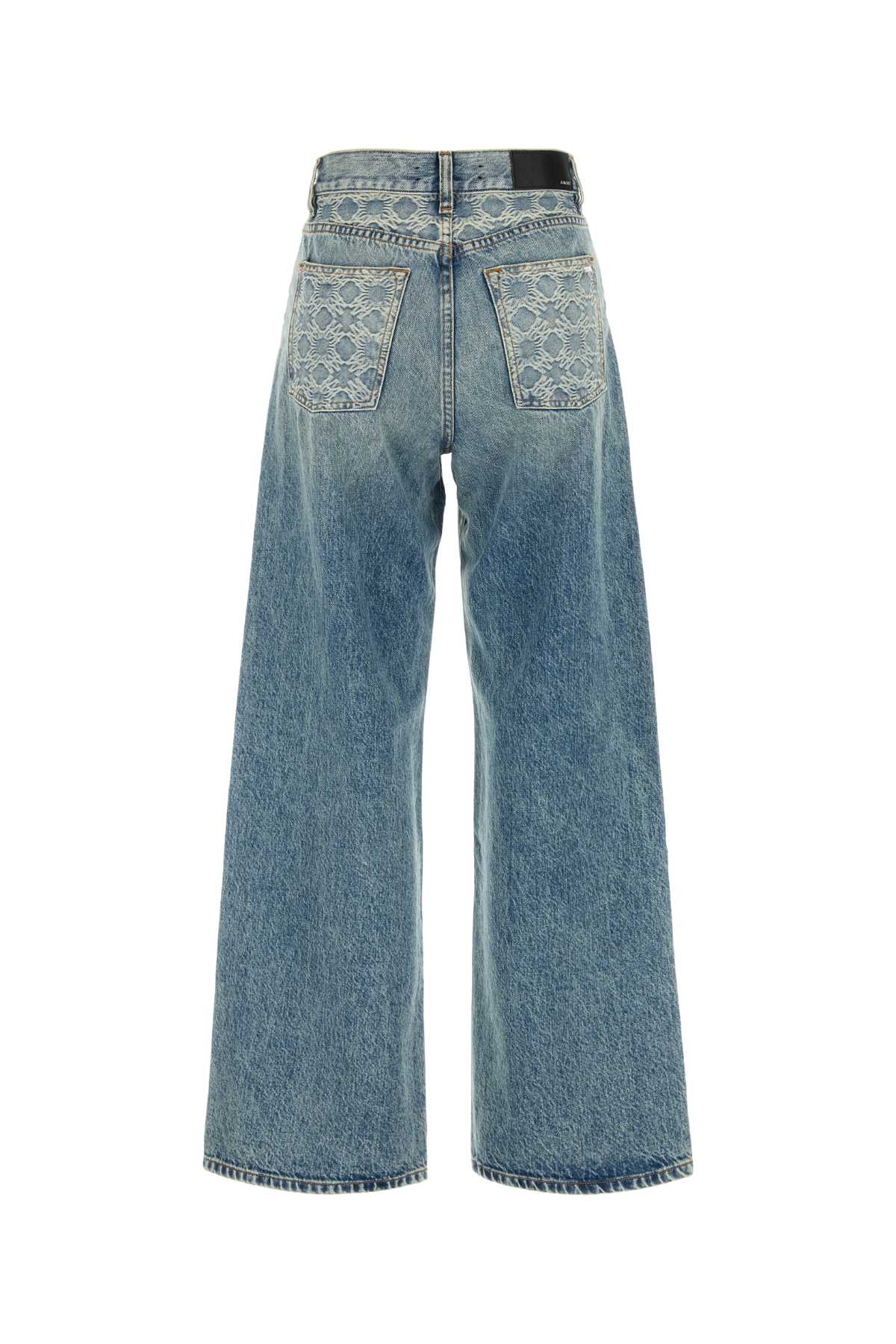 AMIRI Classic Denim Jeans for Women - Light Blue