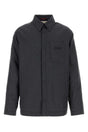 GUCCI Padded Shirt Jacket for Men - Dark Grey