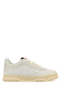 GUCCI Classic White Leather Re-Web Sneakers for Men