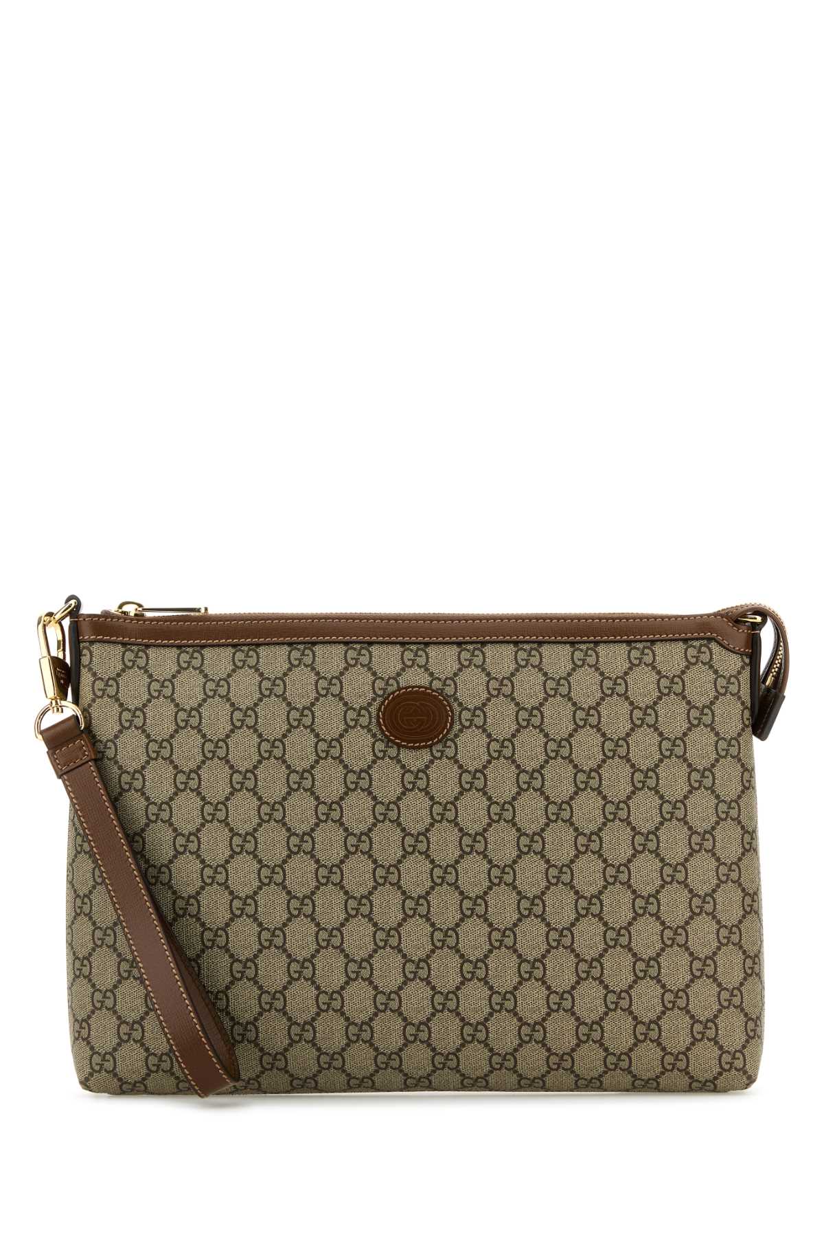 GUCCI Mini GG Supreme Fabric Clutch 35 cm