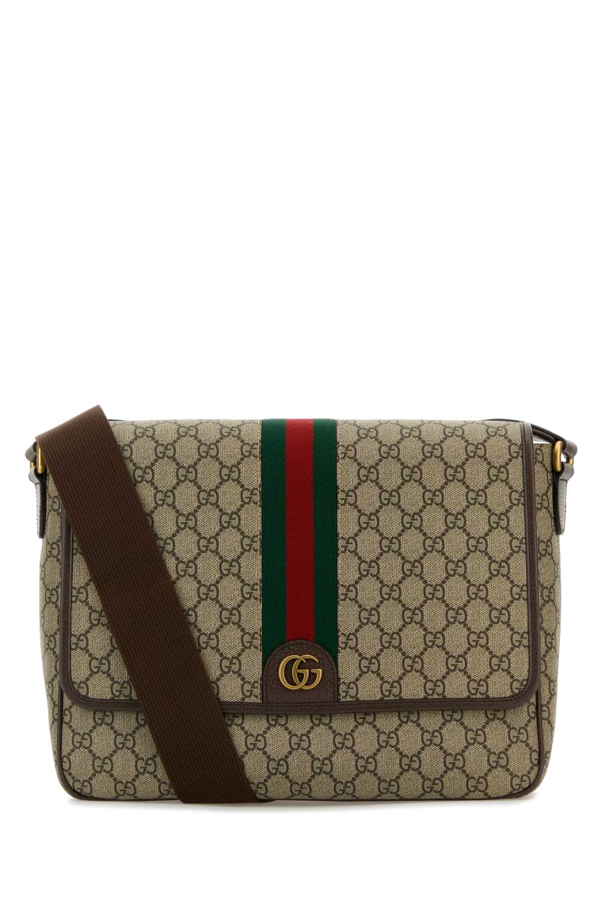 GUCCI Mini GG Supreme Leather Crossbody Handbag