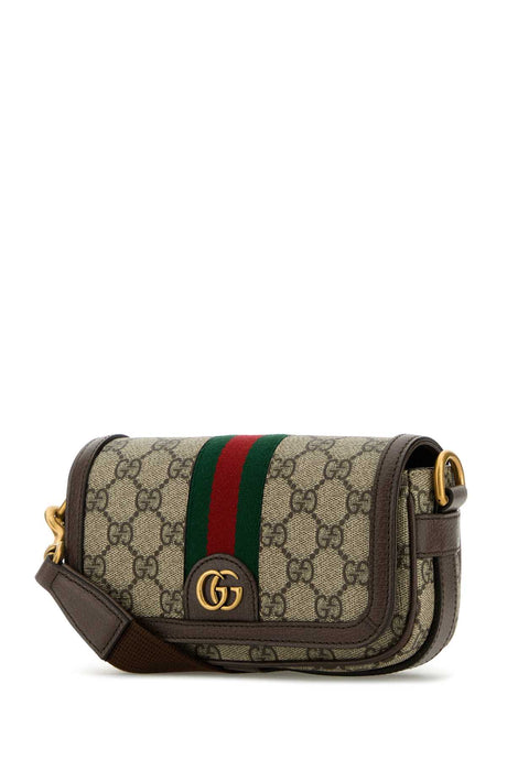 GUCCI Mini Crossbody Handbag with GG Supreme Detail