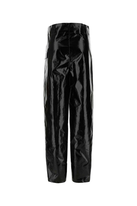 SAINT LAURENT Elegant Black Cotton Pants for Women