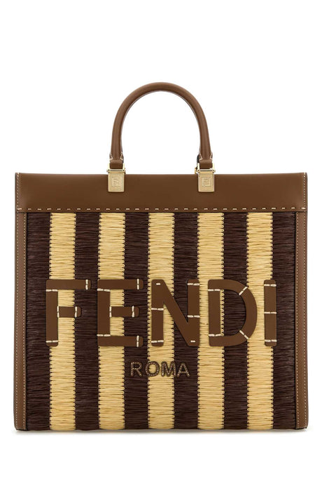 FENDI Medium Sunshine Shopping Handbag - Effortless Elegance