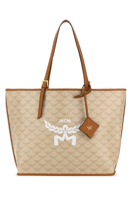 MCM Printed Canvas Himmel Shopping Handbag - 35 cm x 32 cm x 17 cm