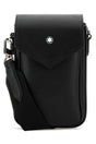 MONTBLANC Mini Leather Messenger Crossbody Handbag