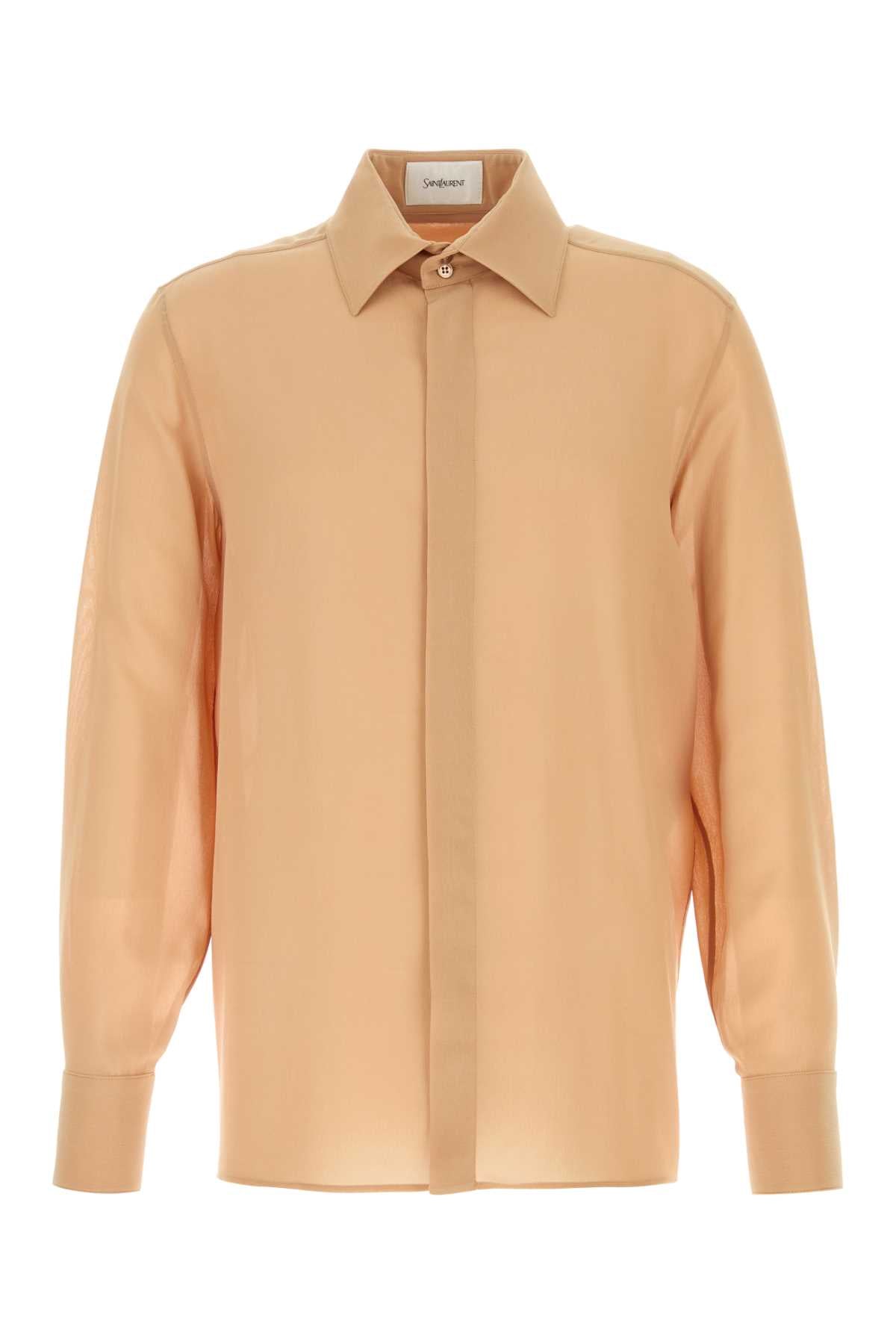 SAINT LAURENT Timeless Silk Crepe Shirt