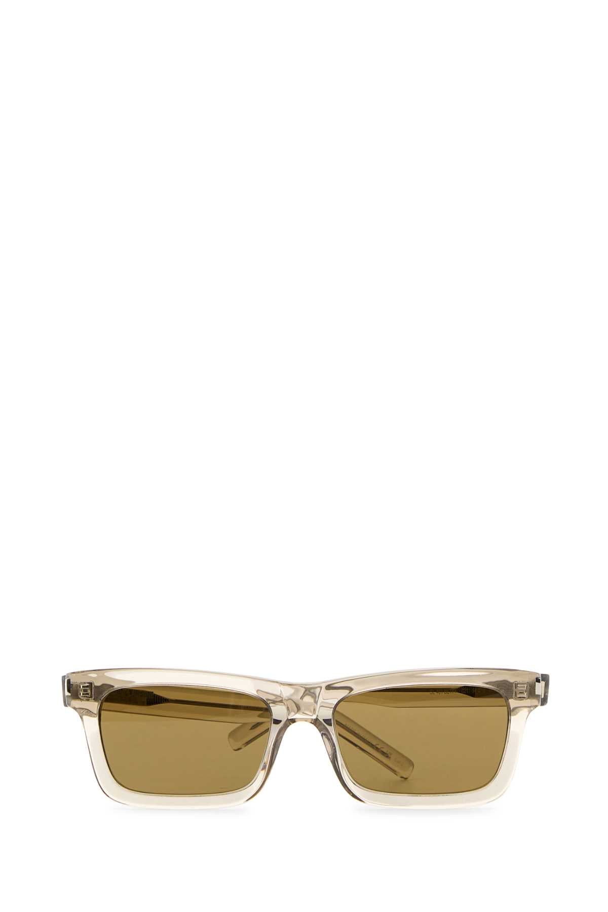 SAINT LAURENT Transparent Acetate SL 461 Mini Sunglasses