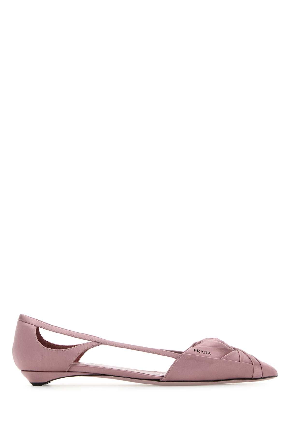 PRADA Elegant Satin Mini Ballerinas for Women