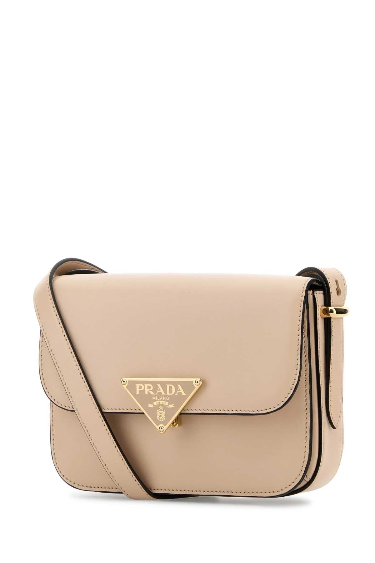 PRADA Mini Leather Crossbody Handbag