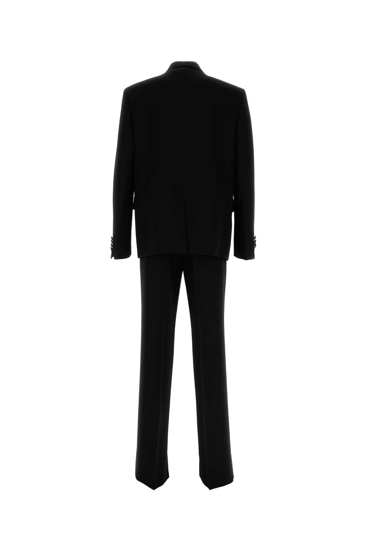 GUCCI Elegant Black Wool Suit for Men