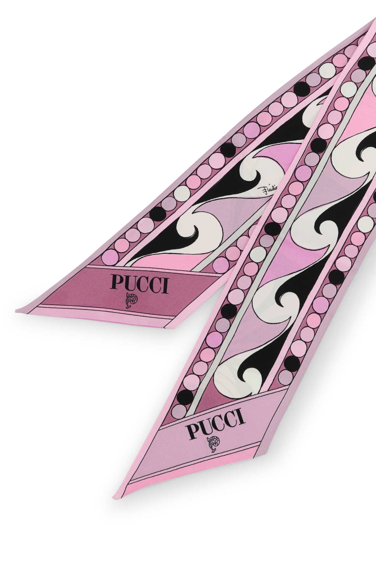 EMILIO PUCCI Silk Printed Foulard 127 cm x 63.5 cm