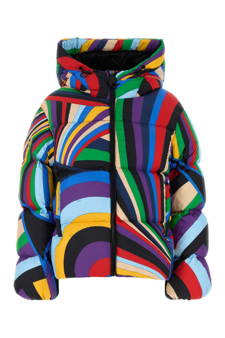 EMILIO PUCCI Printed Nylon Down Jacket for Women