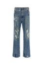 DOLCE & GABBANA Wide-Leg Denim Jeans for Men