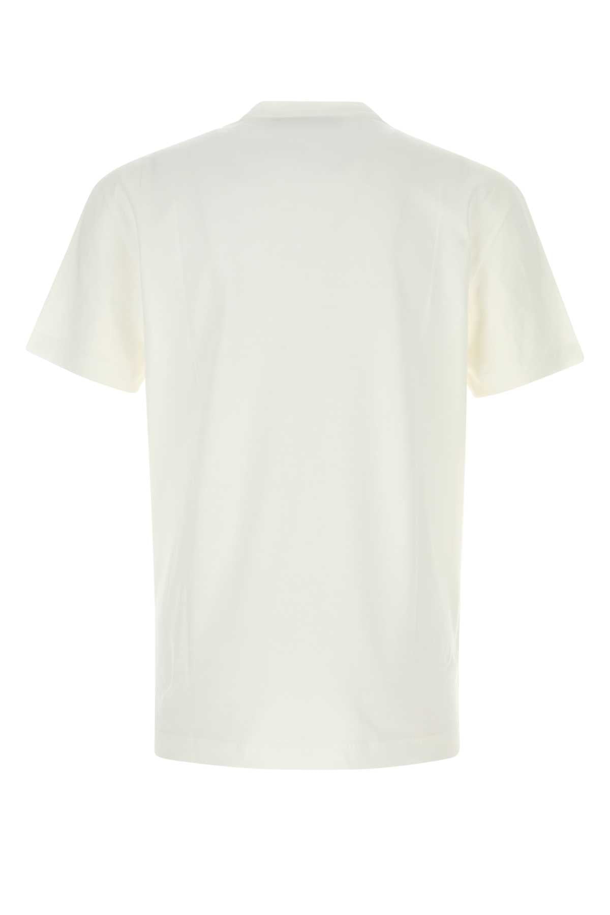 DOLCE & GABBANA Classic White Cotton T-Shirt for Men