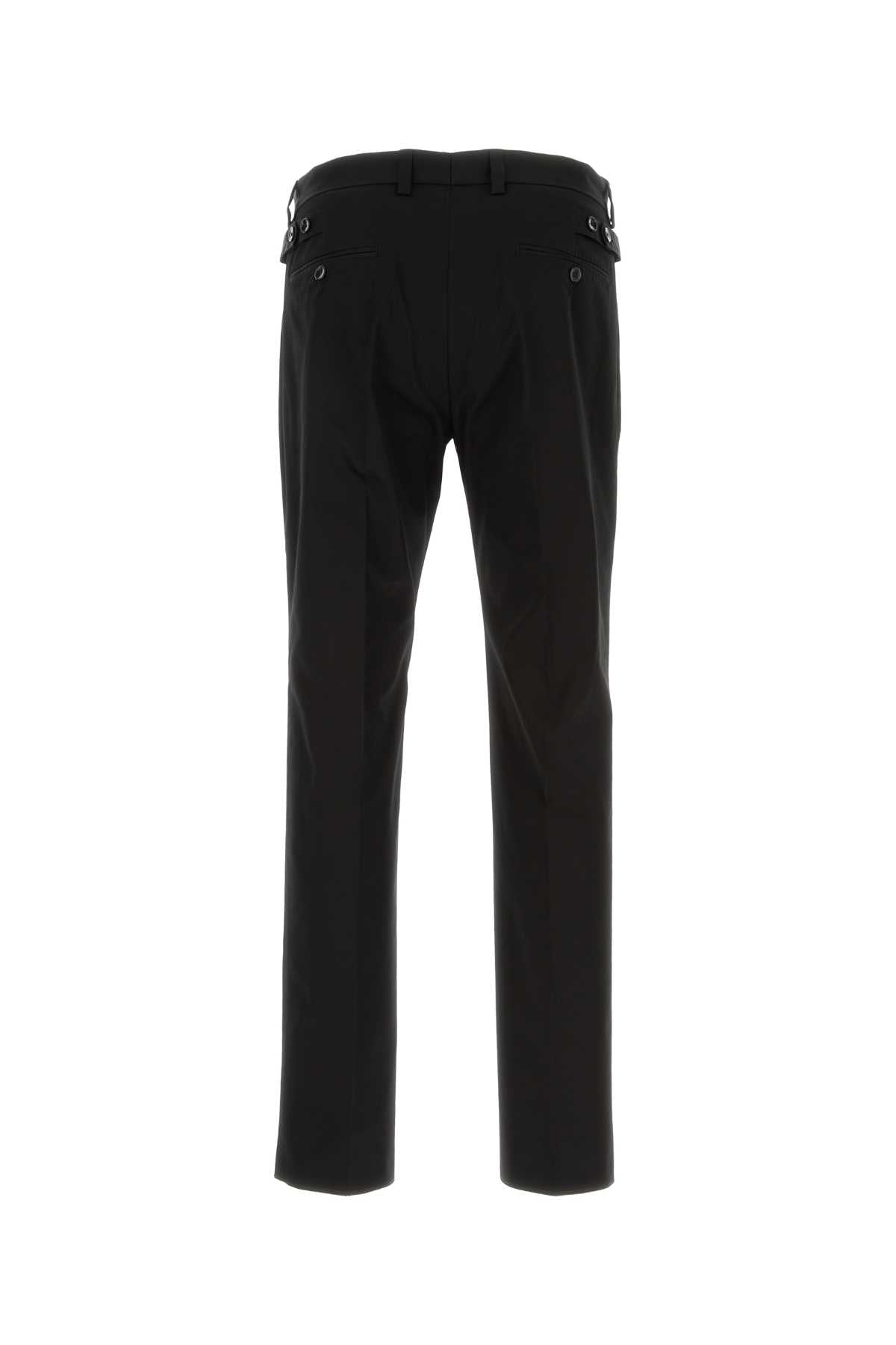 DOLCE & GABBANA Stretch Cotton Pants for Men