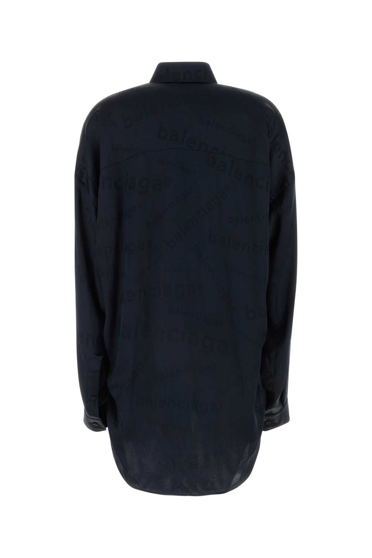 BALENCIAGA Oversized Silk Shirt for Women