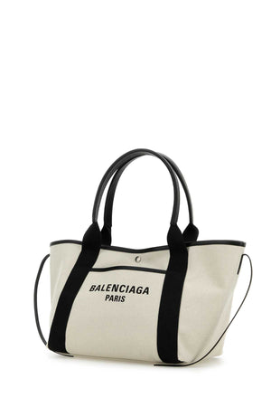 BALENCIAGA Medium Canvas Biarritz Shopping Handbag