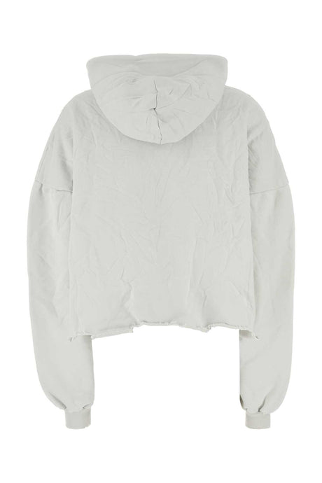 BALENCIAGA Chalk Cotton Sweatshirt for Women