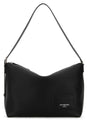 BALENCIAGA Large Crossbody Handbag - Black Leather