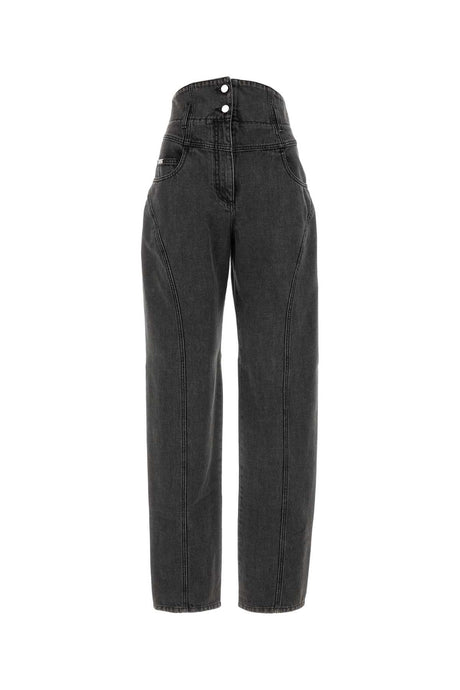 ALBERTA FERRETTI Chic Black Denim Jeans for Women